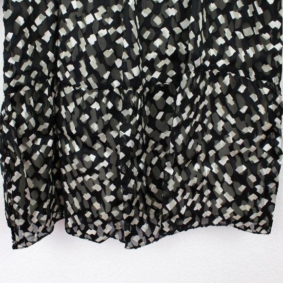 NWT Theory Silk Blend Tie-Neck Dress | Flowy for Brunch, Travel & Events - Picture 10 of 15